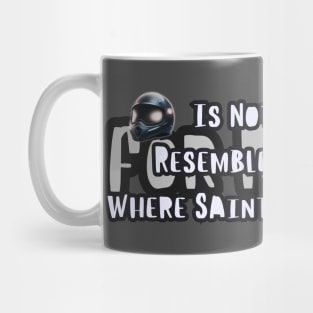 Helmet is not Just A Helmet For Riders Resembles The Cave Where Saints Take Refuge 1 Mug